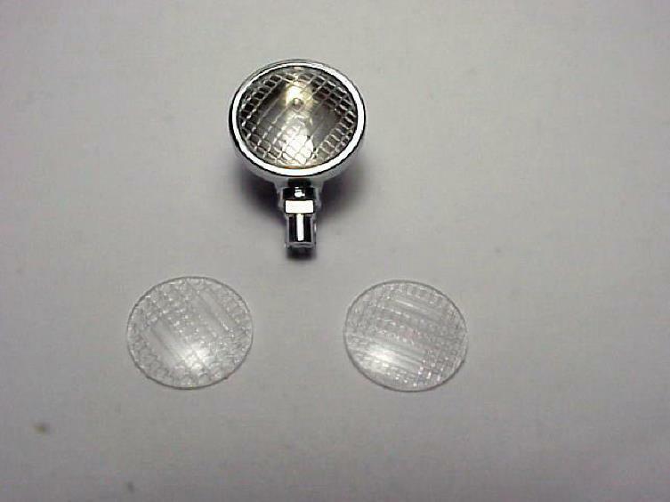 Cox Dune Buggy Headlight Housing Lenses.  New Plastic Injection Molded