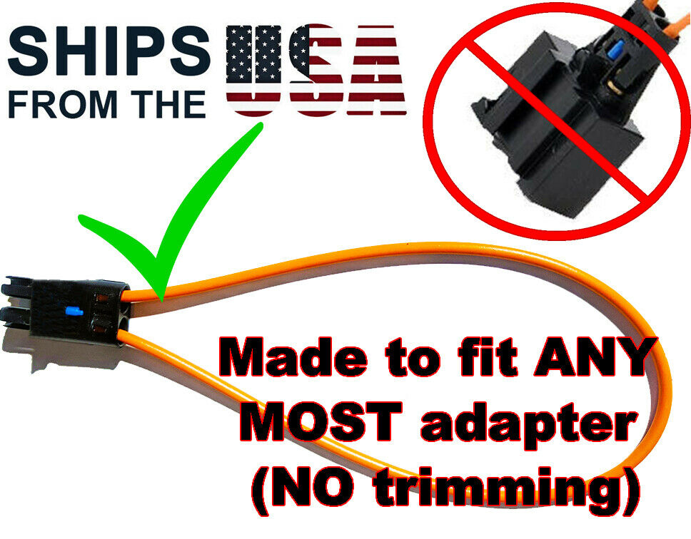 Universal Female Most Fiber Optic Loop Bypass Adapter Bmw Sos Fix W/ Support!