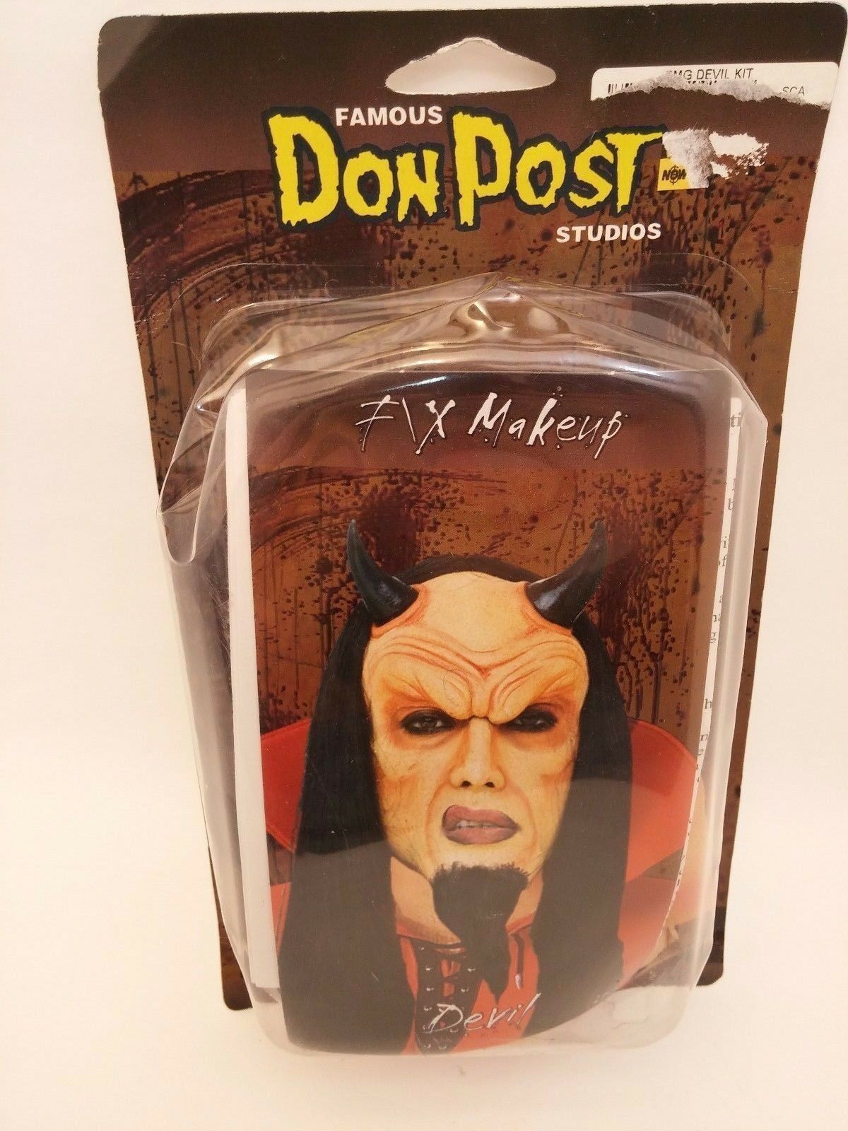 Don Post Studios Devil F/X Makeup Cosplay Horns NIB Costume