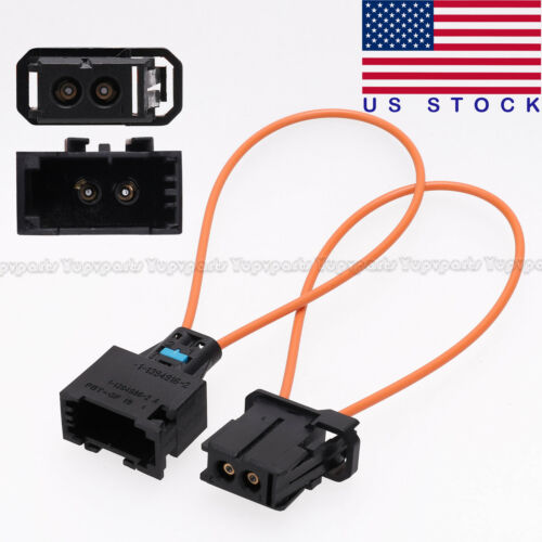 Most Fiber Optic Loop Bypass Male & Female Kit Adapter For Mercedes Bmw Audi New